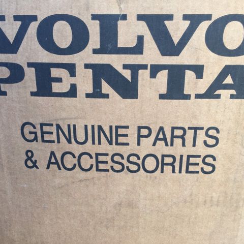 Helt nye: Rustfri Propell Set Genuine Original Volvo Penta DP Duoprop C6