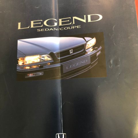 Honda Legend Coupe & Sedan  Bilbrosjyrer