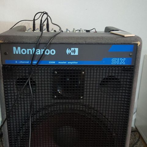 Utleie av Montarbo Six 220 w mosfet amplifier 6- channel mixer