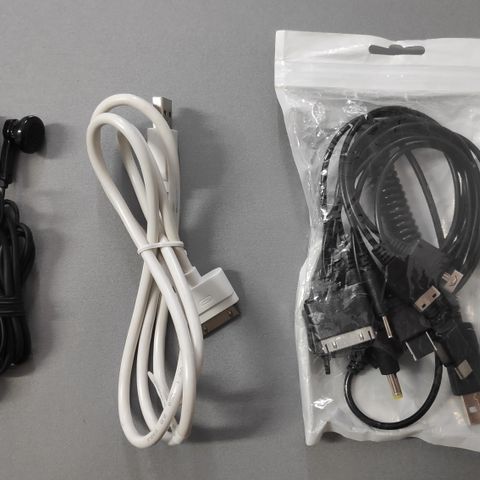 Multifunksjonell lader kabel - Iphone/ Ipod lader kabel - Nokia hodetelefoner