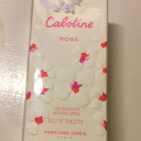 CABOTINE ** Rose ** 30 ml. Edt. NY.