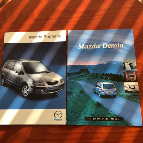 Mazda brosjyrer