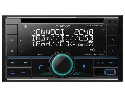 Kenwood - DPX-7200DAB - Bilstereo - Dab - Bluetooth