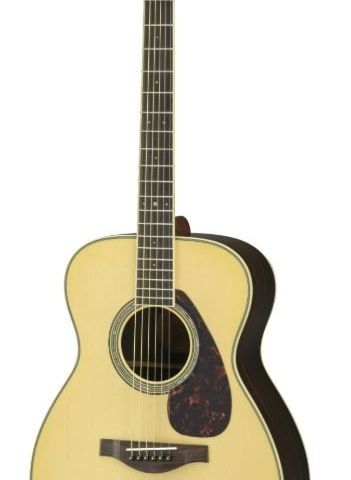Gitar Yamaha LS6 ARE Akustisk Gitar Natur med hardcase og innebygd mikrofon