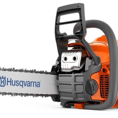 Husqvarna 130 motorsag, inkl 14" sverd/kjede. www.caro.no