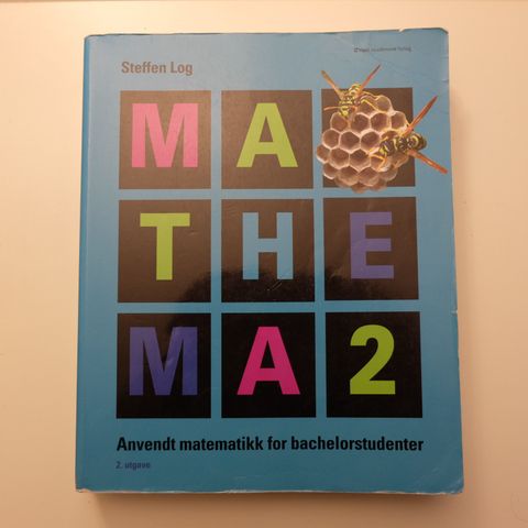 Mathema 2 -Bachelor Matte. Pent brukt!