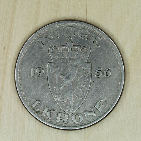 1 krone 1956 Norge   (594)