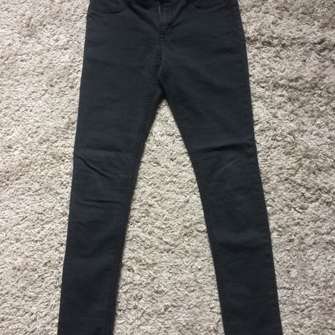 Bukse Jeans Super Skinny Fit str. 146-152, 10-12 år til salg