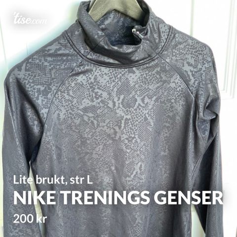 Nike treningsgenser