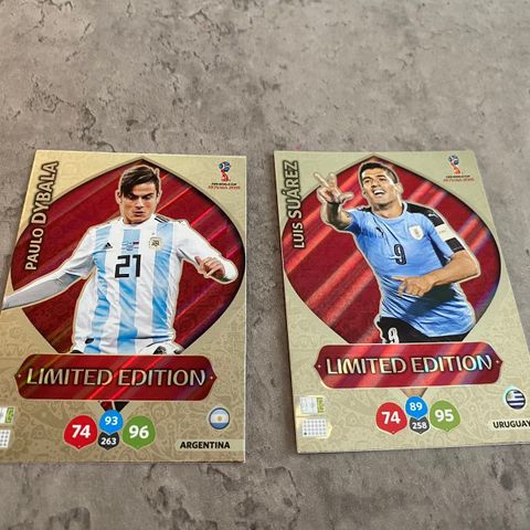 Limited Edition - Panini FIFA World Cup 2018 Russia Adrenalyn XL