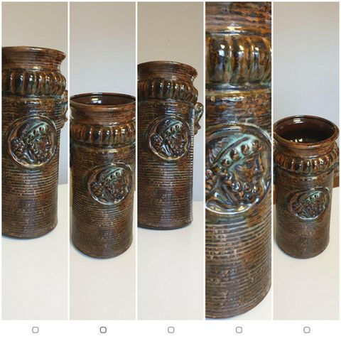 VINTAGE/ RETRO KERAMIKK VASE FRA AUSTRIA - 3912-40