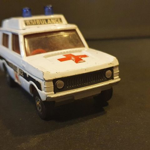 Corgi,   Matchbox modeller fra 70 tall.  Range Rover, Austin