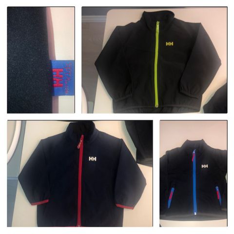 Helly Hansen . softshell. vind jakke . fleece . midlayer  . Strl. 86, 92, 104