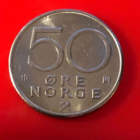 50 øre 1995. (1251A)