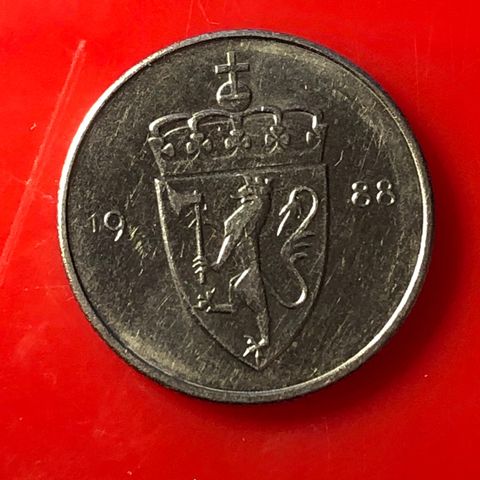 50 øre 1988. (1256A)