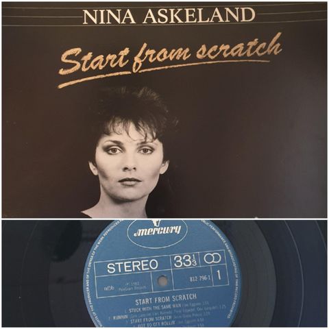 VINTAGE/RETRO LP-VINYL "NINA ASKELAND - START FROM SCRATCH"