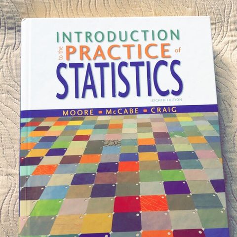 Introduction to the practice of the Statistics
