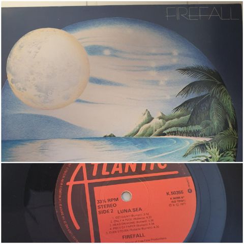 VINTAGE/RETRO LP-VINYL "FIREFALL - LUNA SEA"