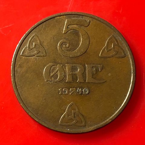 5 øre 1940  (1289A)