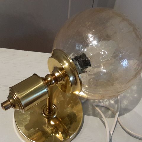 Retro vegglampe.