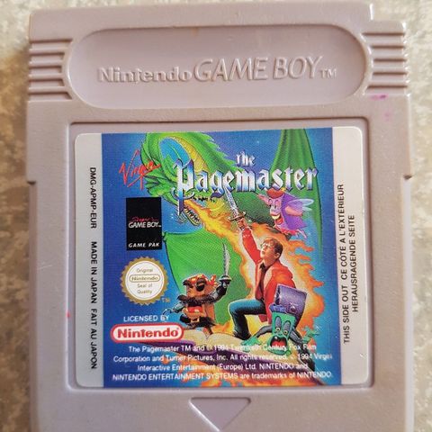 The Pagemaster (Game Boy)