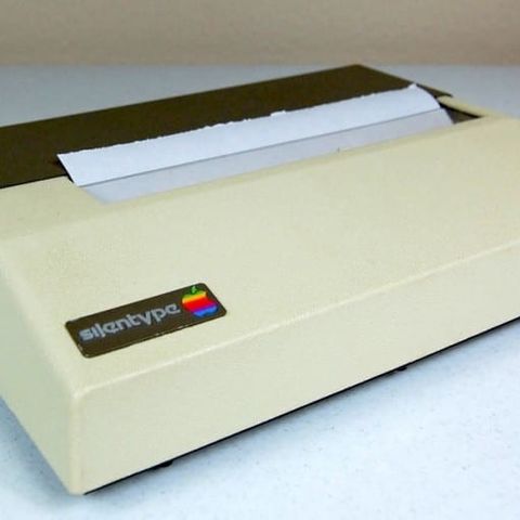 Apple printer fra 1980.