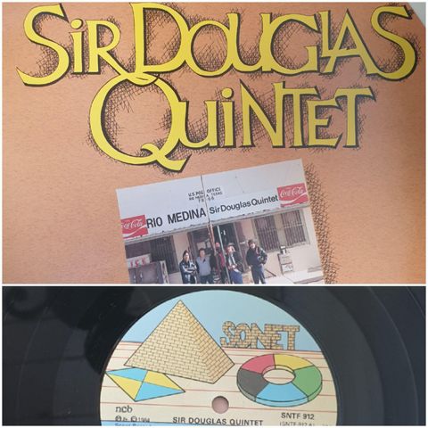 VINTAGE/RETRO LP-VINYL "SIR DOUGLAS QOINTET/RIO MEDINA"