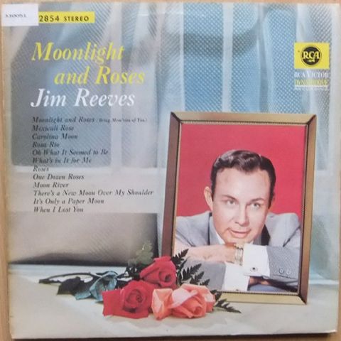 Jim Reeves – Moonlight And Roses ( LP, Album 1964)