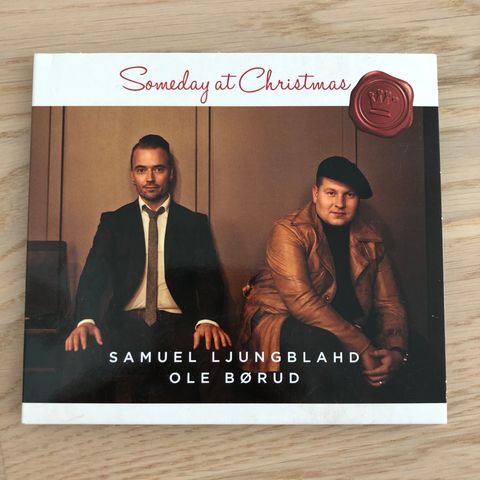 CD: «Someday at Christmas». Jule-CD med Ole Børud og Samuel Ljungblahd.