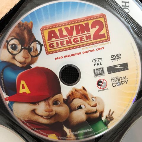 DVD: «Alvin og gjengen 2»