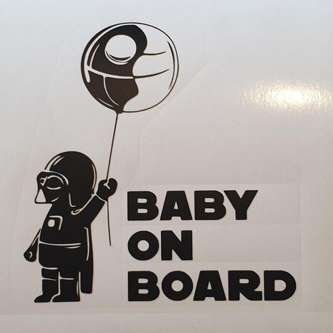 Darth Vader Baby On Board