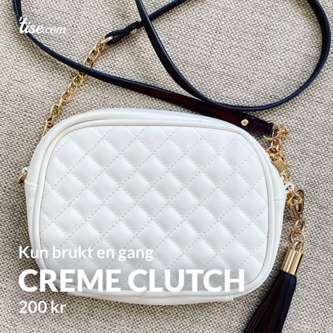 Creme Clutch