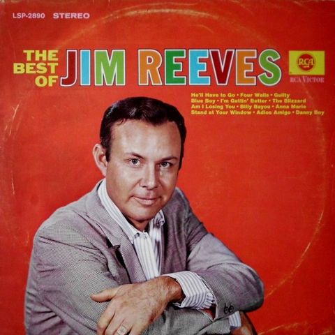 Jim Reeves – The Best Of Jim Reeves (LP, Comp 1964)