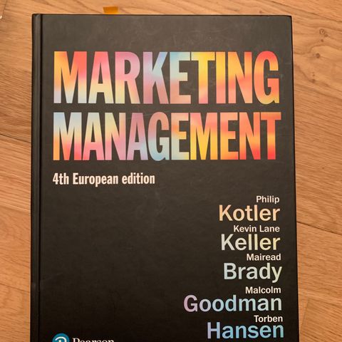 Marketing management - markedsføringsbibelen 