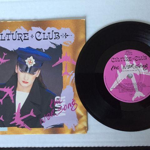 CULTURE CLUB / THE WAR SONG - 7" VINYL SINGLE