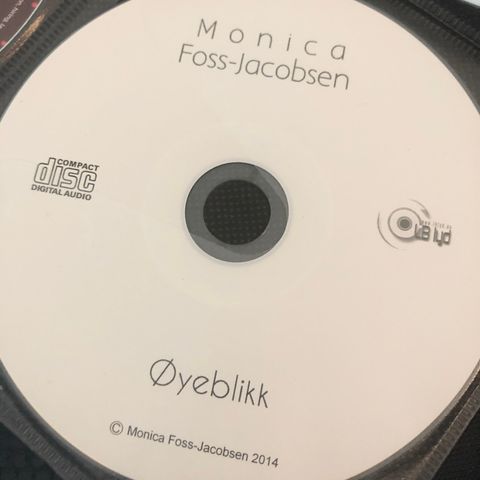 CD: Monica Foss-Jacobsen «Øyeblikk»