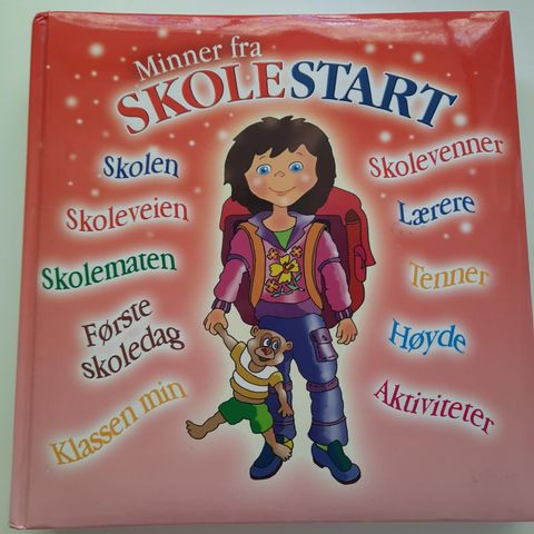 Bok : MINNER FRA SKOLESTART.