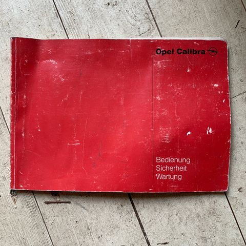 Calibra Instruksjonsbok