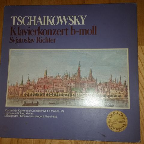 Tschaikowsky /Svjatoslav Richter, Klavier, Leningrader Philharmonie/