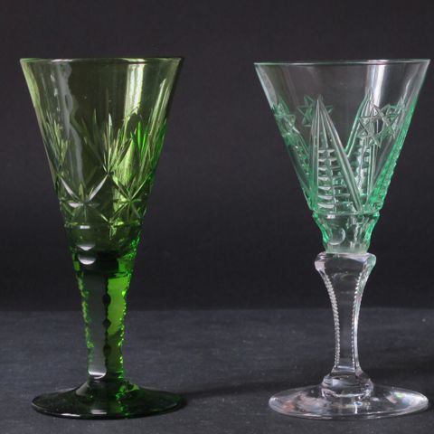 Hadeland glass, Fridtjof 1899-25, rhinskvinglass, kr 800.