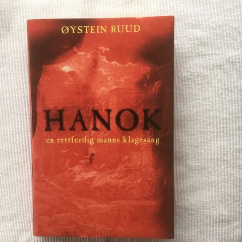 BokFrank: Øystein Ruud; Hanok - en rettferdig manns klagesang (Debut 1998)