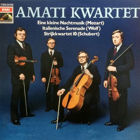 Amati Kwartet – Eine Kleine Nachtmusik / Italienische Serenade / Strijkkwartet