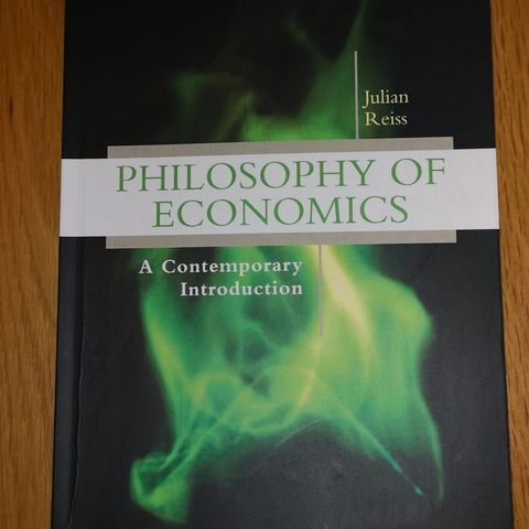 Philosophy of Economics: A Contemporary Introduction