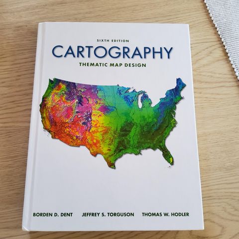 "Cartography, thematic map design". Ubrukt.