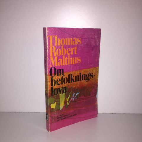 Om befolkningslova - Thomas Robert Malthus. 1975