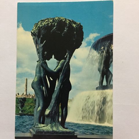 Postkort Vigelandsanlegget kr. 5,-pr.stk