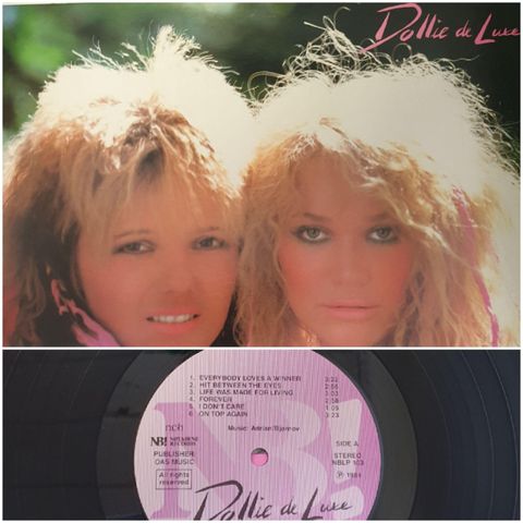 VINTAGE/RETRO LP-VINYL "DOLLIE DE LUXE/EVERYBODY LOVES A WINNER"