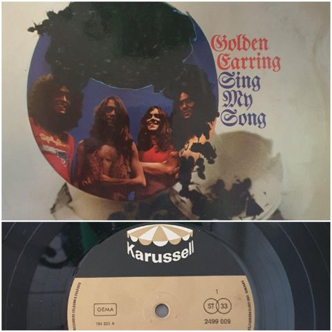 VINTAGE/RETRO LP-VINYL "KARUSSELL/SING MY SONG "