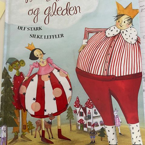 Ulest/ny barnebok selges billig «Prinsessen og gleden" er skrevet av Ulf Stark. 
