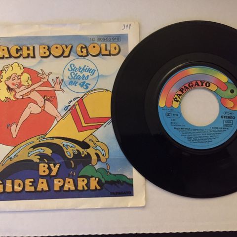 GIDEA PARK / BEACH BOY GOLD - 7" VINYL SINGLE